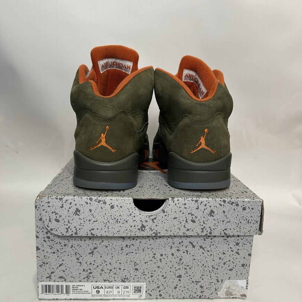 Nike Air Jordan 5 Retro SE “Olive” - Picture 5 of 10
